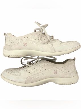 Naturalizer Sport Comfort Casual Sneakers 7M Cream Walking Fashion Shoes